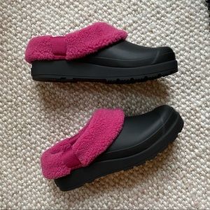 NEW with Box Hunter Play Faux Shearling Clog